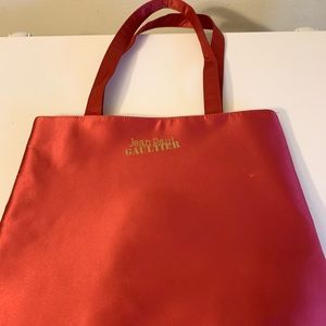 Jean Paul Gaultier tote bag.
